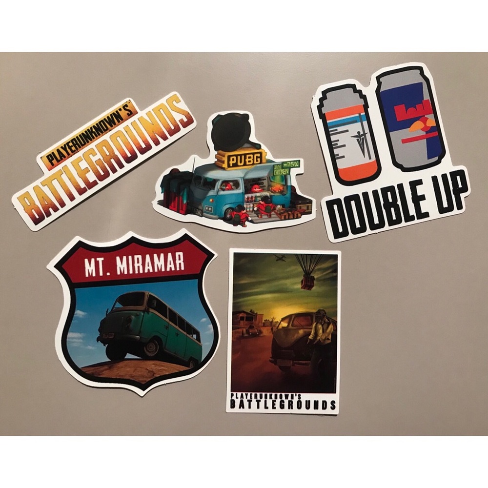 5 PUBG Stickers